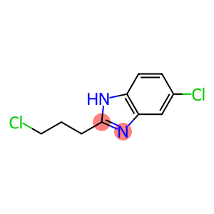 5-chloro-2-(3-chloropropyl)-1H-1,3-benzodiazole