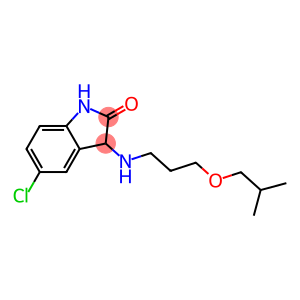 5-chloro-3-{[3-(2-methylpropoxy)propyl]amino}-2,3-dihydro-1H-indol-2-one