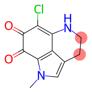 6-Chloro-1,3,4,5-tetrahydro-1-methylpyrrolo[4,3,2-de]quinoline-7,8-dione