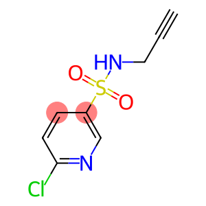 6-chloro-N-prop-2-ynylpyridine-3-sulfonamide
