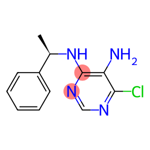 6-chloro-N4-[(1R)-1-phenylethyl]pyrimidine-4,5-diamine