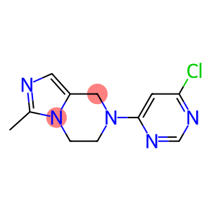 7-(6-Chloro-pyrimidin-4-yl)-3-methyl-5,6,7,8-tetrahydro-imidazo[1,5-a]pyrazine