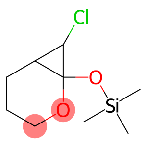 7-Chloro-1-(trimethylsilyloxy)-2-oxabicyclo[4.1.0]heptane