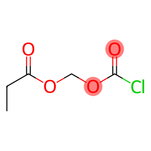 Chlorocarbonic acid propanoyloxymethyl ester