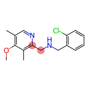 [(2-chlorophenyl)methyl][(4-methoxy-3,5-dimethylpyridin-2-yl)methyl]amine