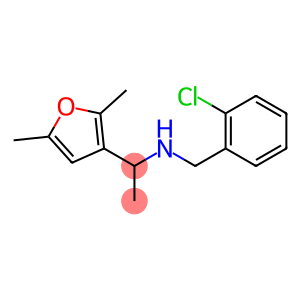 [(2-chlorophenyl)methyl][1-(2,5-dimethylfuran-3-yl)ethyl]amine