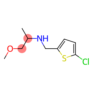 [(5-chlorothiophen-2-yl)methyl](1-methoxypropan-2-yl)amine