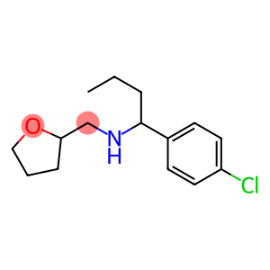 [1-(4-chlorophenyl)butyl](oxolan-2-ylmethyl)amine