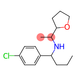 [1-(4-chlorophenyl)butyl][1-(oxolan-2-yl)ethyl]amine