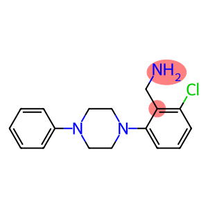 [2-chloro-6-(4-phenylpiperazin-1-yl)phenyl]methanamine