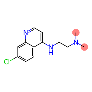 {2-[(7-chloroquinolin-4-yl)amino]ethyl}dimethylamine