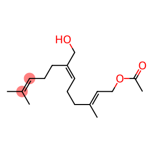 2,6,10-Dodecatriene, 12-acetoxy-6-hydroxymethyl-2,10-dimethyl-, (E,E)-