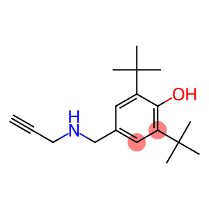 2,6-di-tert-butyl-4-[(prop-2-yn-1-ylamino)methyl]phenol