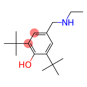 2,6-di-tert-butyl-4-[(ethylamino)methyl]phenol
