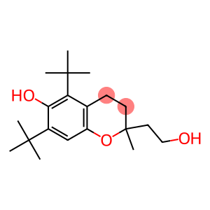 5,7-Di(tert-butyl)-3,4-dihydro-6-hydroxy-2-methyl-2H-1-benzopyran-2-ethanol
