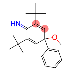 2,6-Di-tert-butyl-4-methoxy-4-(phenyl)-2,5-cyclohexadien-1-imine