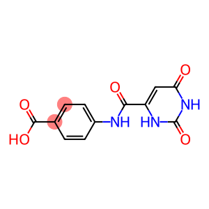 4-{[(2,6-dioxo-1,2,3,6-tetrahydropyrimidin-4-yl)carbonyl]amino}benzoic acid