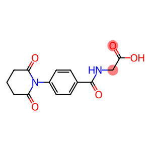 2-{[4-(2,6-dioxopiperidin-1-yl)phenyl]formamido}acetic acid