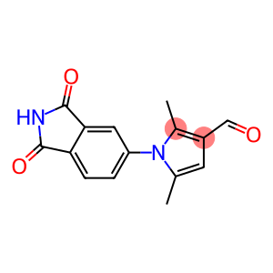 1-(1,3-dioxo-2,3-dihydro-1H-isoindol-5-yl)-2,5-dimethyl-1H-pyrrole-3-carbaldehyde