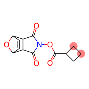 3,5-dioxo-10-oxa-4-azatricyclo[5.2.1.0~2,6~]dec-8-en-4-yl cyclobutane-1-carboxylate