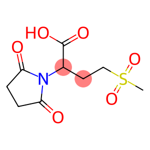 2-(2,5-dioxopyrrolidin-1-yl)-4-methanesulfonylbutanoic acid
