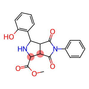 4,6-Dioxo-3-(2-hydroxyphenyl)-1-methyl-5-phenyloctahydropyrrolo[3,4-c]pyrrole-1-carboxylic acid