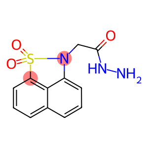 2-(1,1-DIOXIDO-2H-NAPHTHO[1,8-CD]ISOTHIAZOL-2-YL)ACETOHYDRAZIDE