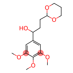 3-[2-(1,3-DIOXANYL)]-1-(3,4,5-TRIMETHOXYPHENYL)-1-PROPANOL