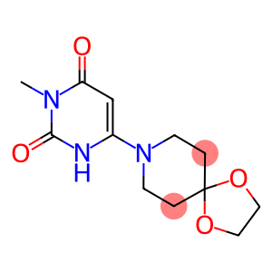 6-(1,4-DIOXA-8-AZASPIRO[4.5]DEC-8-YL)-3-METHYLPYRIMIDINE-2,4(1H,3H)-DIONE