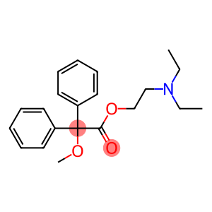 2,2-Diphenyl-2-methoxyacetic acid 2-(diethylamino)ethyl ester
