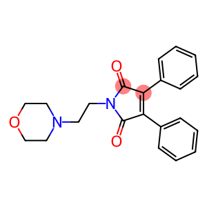 3,4-Diphenyl-1-(2-morpholinoethyl)-1H-pyrrole-2,5-dione