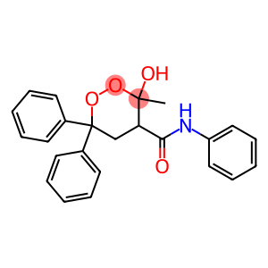 6,6-Diphenyl-4-(phenylaminocarbonyl)-3-methyl-1,2-dioxan-3-ol