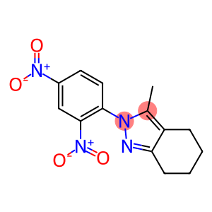 2-(2,4-Dinitrophenyl)-4,5,6,7-tetrahydro-3-methyl-2H-indazole