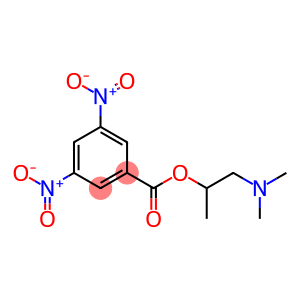 3,5-Dinitrobenzoic acid [1-methyl-2-(dimethylamino)ethyl] ester