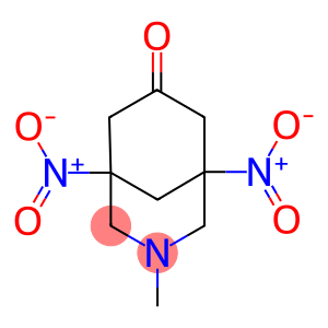 1,5-Dinitro-3-methyl-3-azabicyclo[3.3.1]nonan-7-one