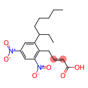 2,4-DINITRO-6(1-ETHYLHEXYL)-PHENYLCROTONATE