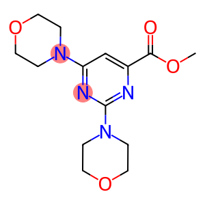 2,6-DIMORPHOLINOPYRIMIDINE-4-CARBOXYLIC ACID METHYL ESTER