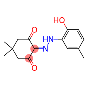 5,5-dimethyl-1,2,3-cyclohexanetrione 2-[N-(2-hydroxy-5-methylphenyl)hydrazone]