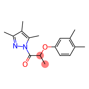 2-(3,4-dimethylphenoxy)-1-(3,4,5-trimethyl-1H-pyrazol-1-yl)-1-propanone
