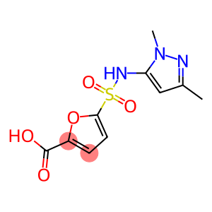 5-[(1,3-dimethyl-1H-pyrazol-5-yl)sulfamoyl]furan-2-carboxylic acid
