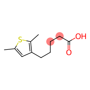 5-(2,5-dimethylthiophen-3-yl)pentanoic acid