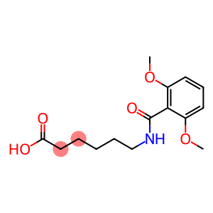 6-[(2,6-dimethoxyphenyl)formamido]hexanoic acid