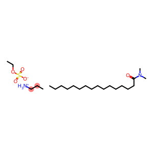 N,N-二甲基-N-十六酰胺基丙基季铵基乙硫酸酯