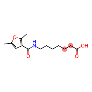 7-[(2,5-dimethyl-3-furoyl)amino]heptanoic acid