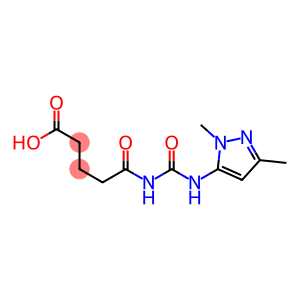 5-{[(1,3-dimethyl-1H-pyrazol-5-yl)carbamoyl]amino}-5-oxopentanoic acid