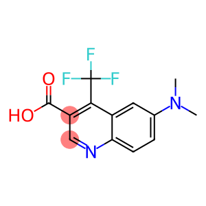 6-(dimethylamino)-4-(trifluoromethyl)quinoline-3-carboxylic acid