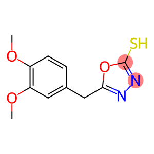 5-[(3,4-dimethoxyphenyl)methyl]-1,3,4-oxadiazole-2-thiol