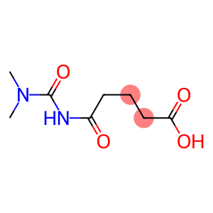 5-[(dimethylcarbamoyl)amino]-5-oxopentanoic acid