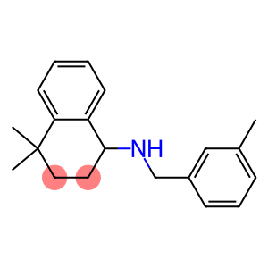 4,4-dimethyl-N-[(3-methylphenyl)methyl]-1,2,3,4-tetrahydronaphthalen-1-amine