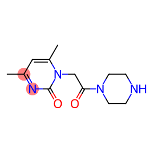 4,6-dimethyl-1-(2-oxo-2-piperazin-1-ylethyl)pyrimidin-2(1H)-one